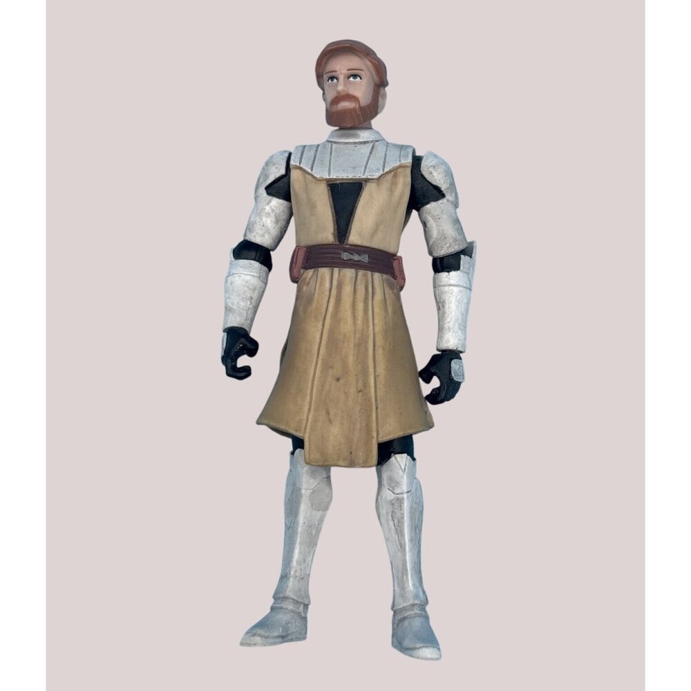 Hasbro Star Wars Obi-Wan Kenobi Action Figure  from Clone Wars No Light Sabor